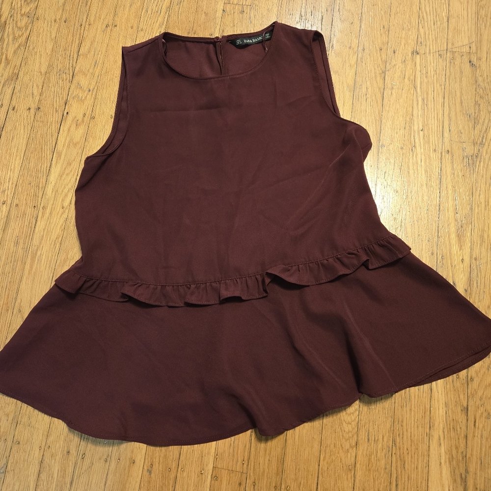 🆕️3/$50🏵Zara Ruffle Blouse